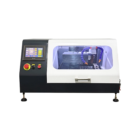 ZQ-50DWE智能自动精密切割机 - 立地高速，彩色触摸屏控制，微小件精密切割